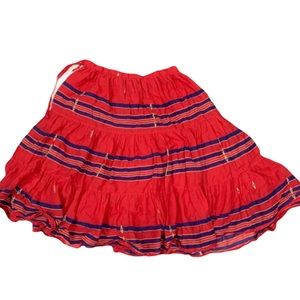 Local (Italian Brand) Size XS Red Skirt Skirt